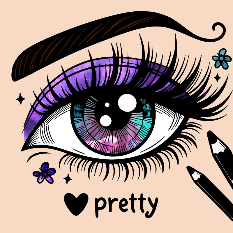 pretty eye