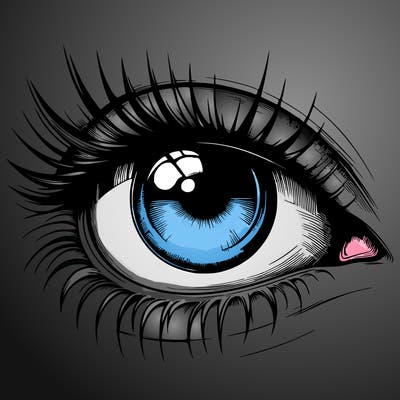 realistic eye