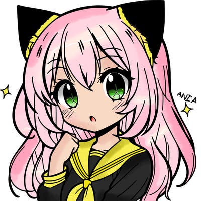 anime cat girl