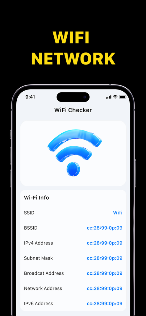 Argon VPN - Super Easy Connect - Argon VPN wifi checker interface showing network connection details
