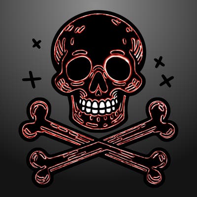 skull and crossbones