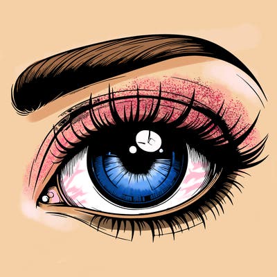 realistic eye