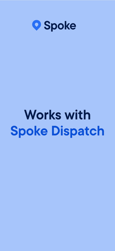 Spoke (Circuit) Dispatch - Spoke logo and text indicating compatibility with Spoke Dispatch