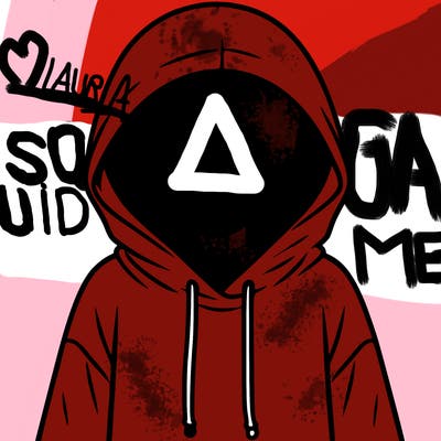 faceless girl in hoodie