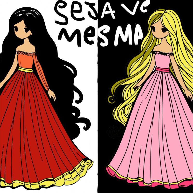 a beautiful girl with a long flowing dress