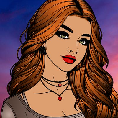 detailed realistic girl