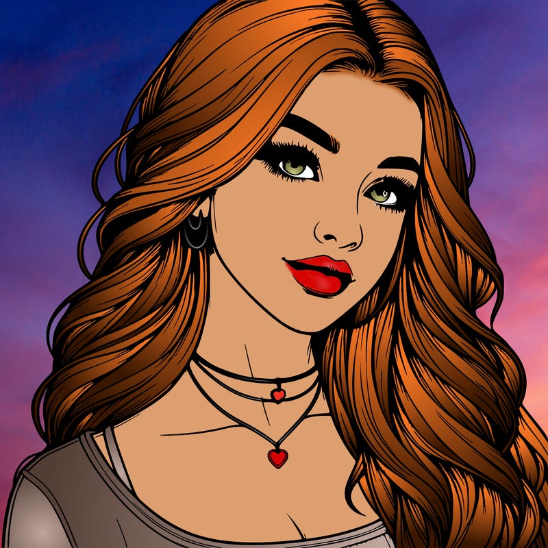 detailed realistic girl