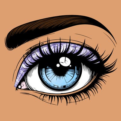 realistic eye