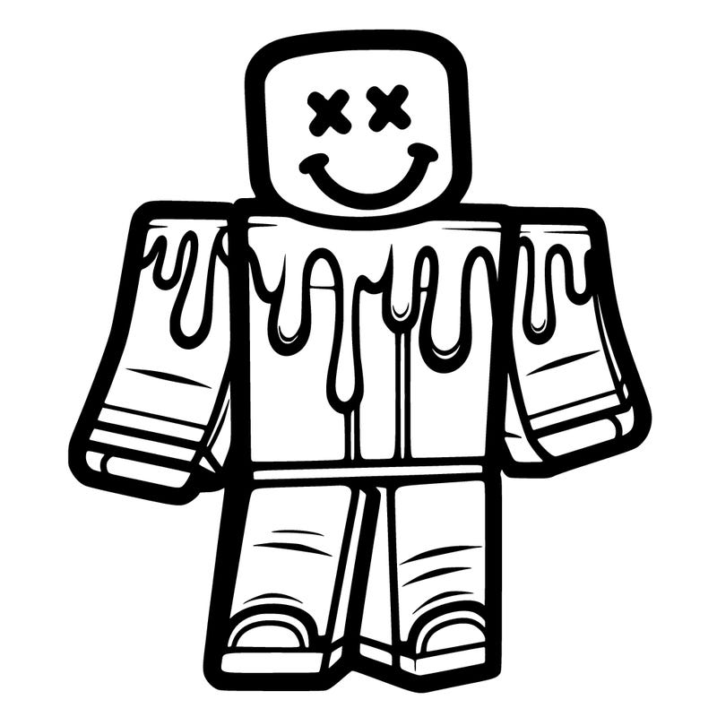 roblox character with drip