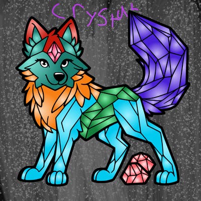 crystal wolf