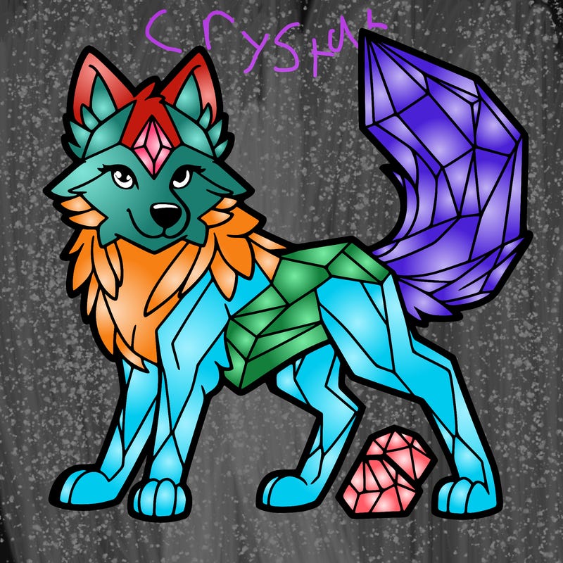 crystal wolf