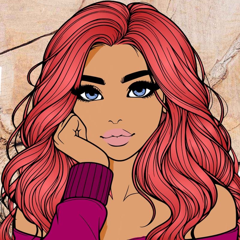 beautiful realistic girl