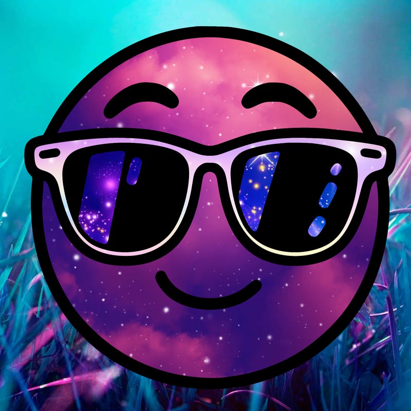 emoji with sunglasses