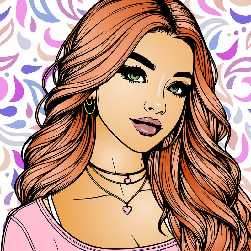 detailed realistic girl