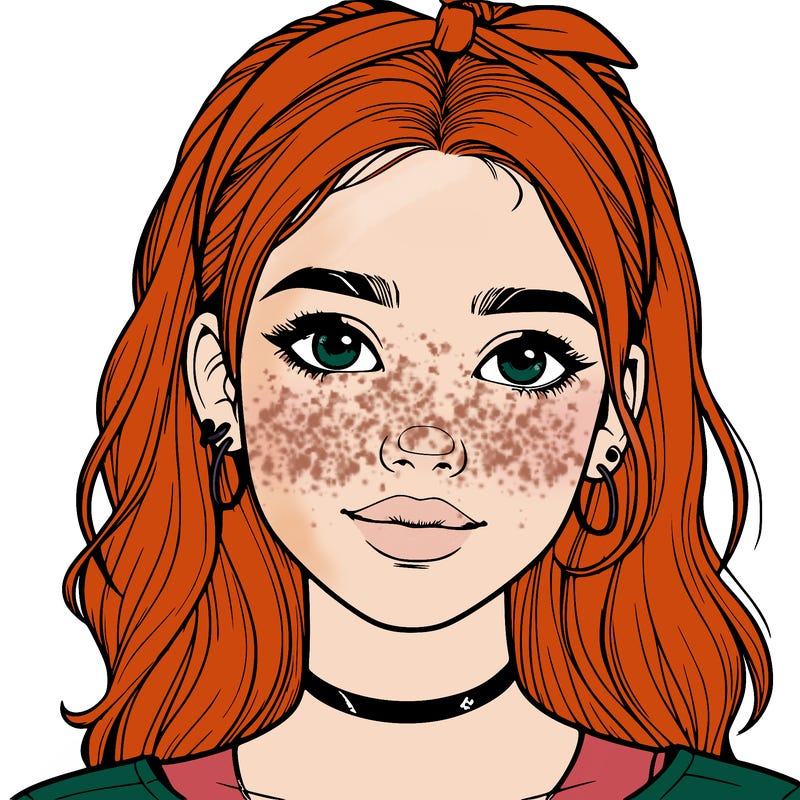 realistic teenage girl