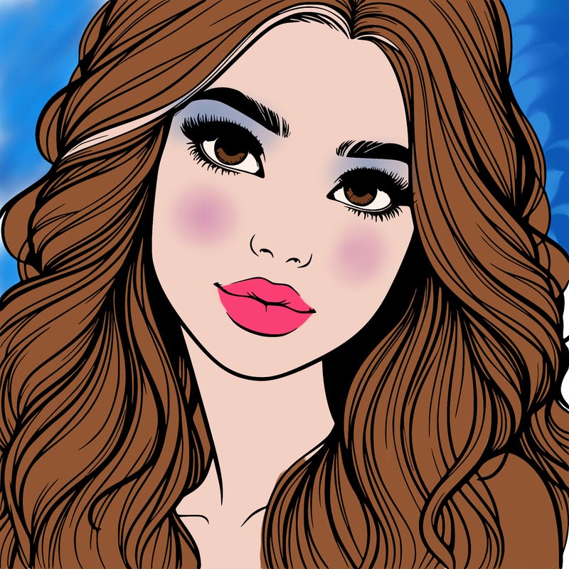 beautiful realistic girl