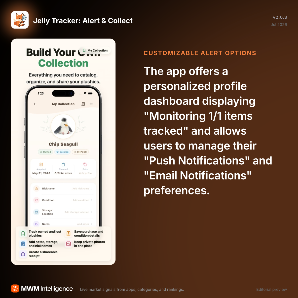 Jelly Tracker: Alert & Collect - Shopping App | MWM