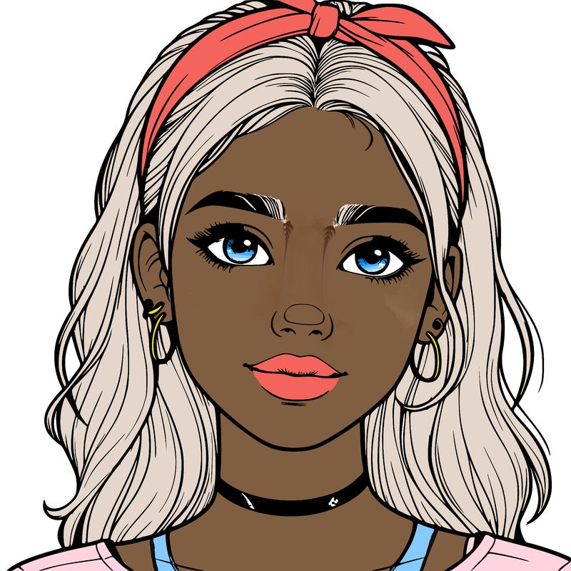 realistic teenage girl