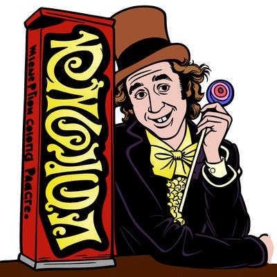 wonka bar at the movie