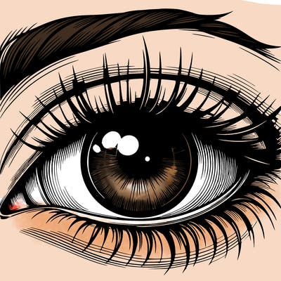 realistic eye