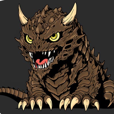 realistic monster anime