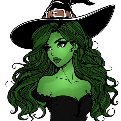 realistic witch