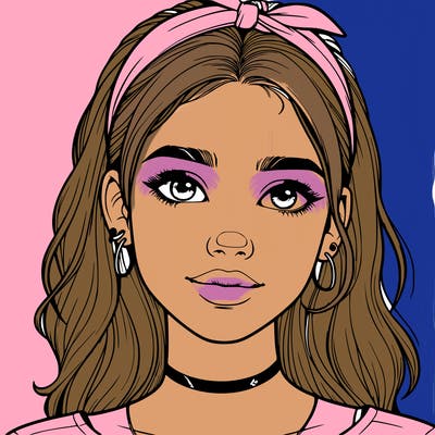 realistic teenage girl