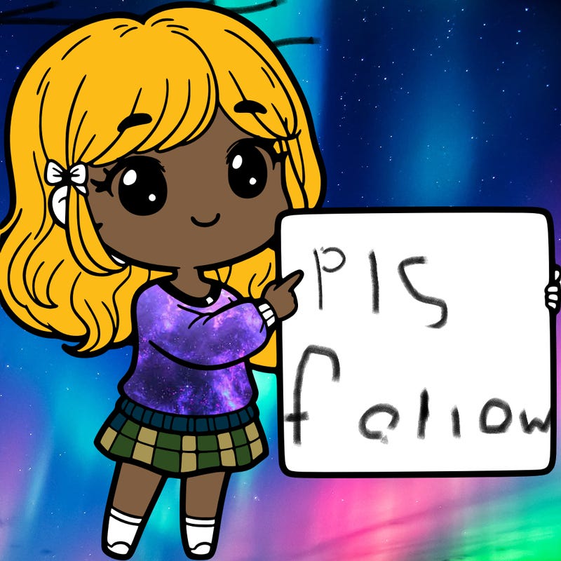 cute girl holding white sign