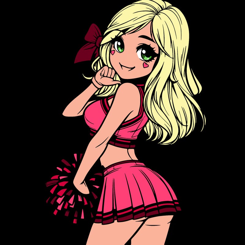 realistic cheerleader