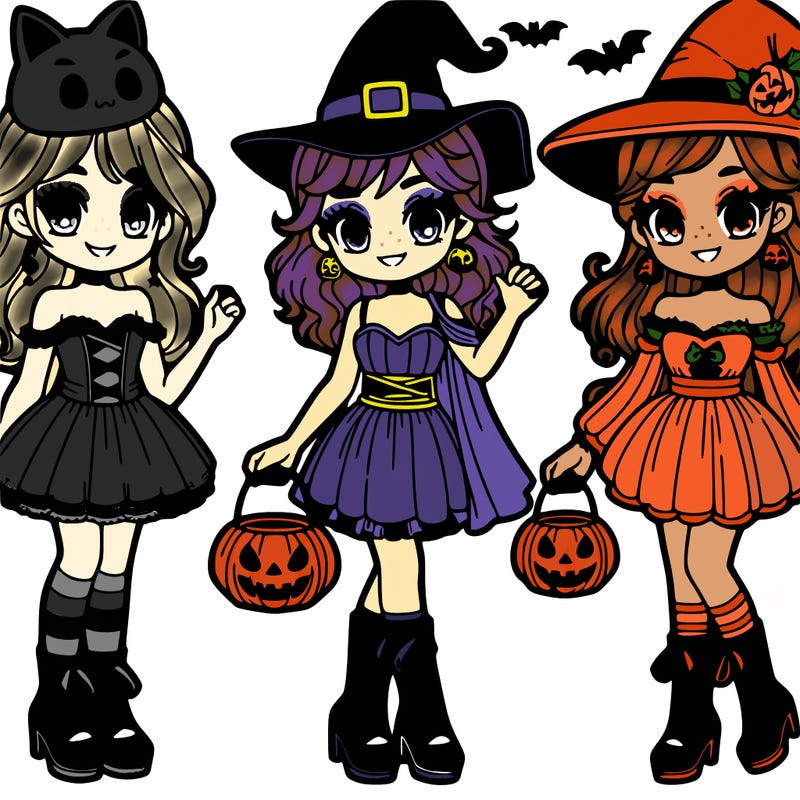 halloween girls