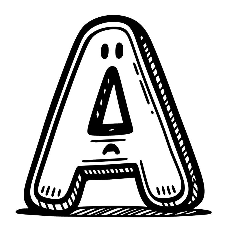 letter a