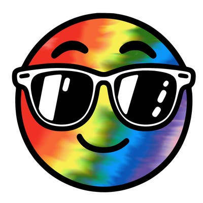 emoji with sunglasses