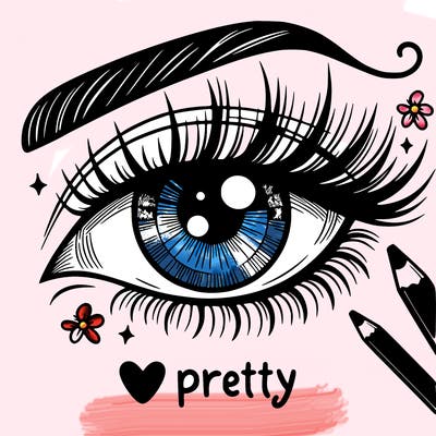 pretty eye