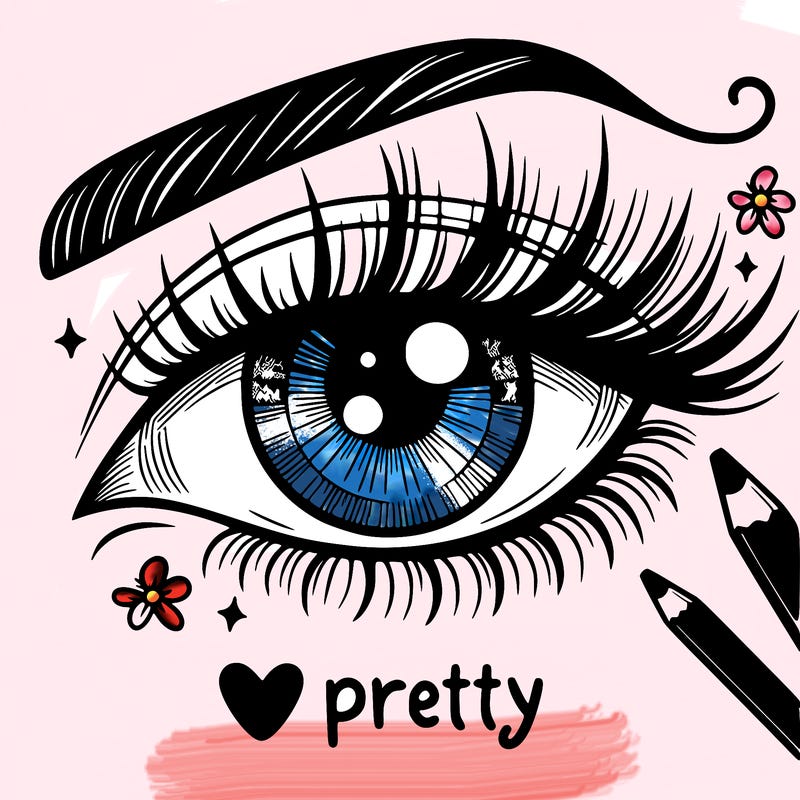 pretty eye
