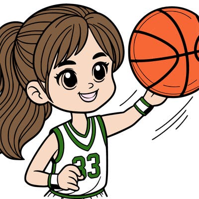 girl basketball player