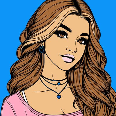 detailed realistic girl