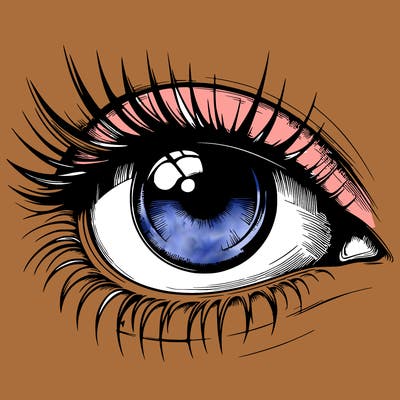 realistic eye