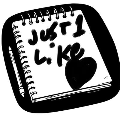 a blank sketch pad