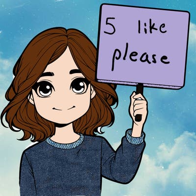 realistic girl holding up a sign