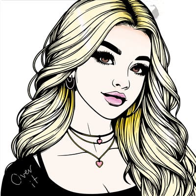 detailed realistic girl