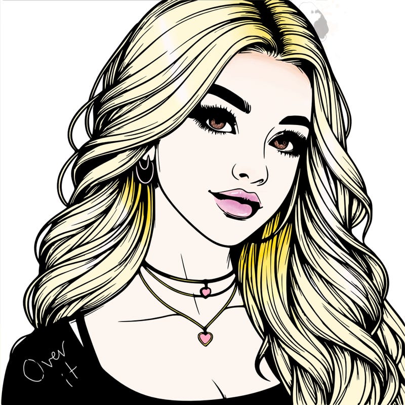 detailed realistic girl