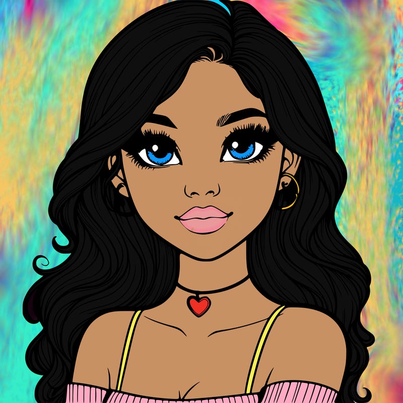 realistic pretty girl