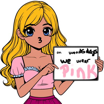 realistic pretty girl holding blank sign