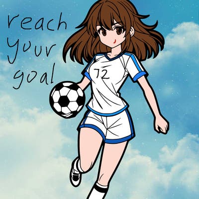 hot anime soccer girl