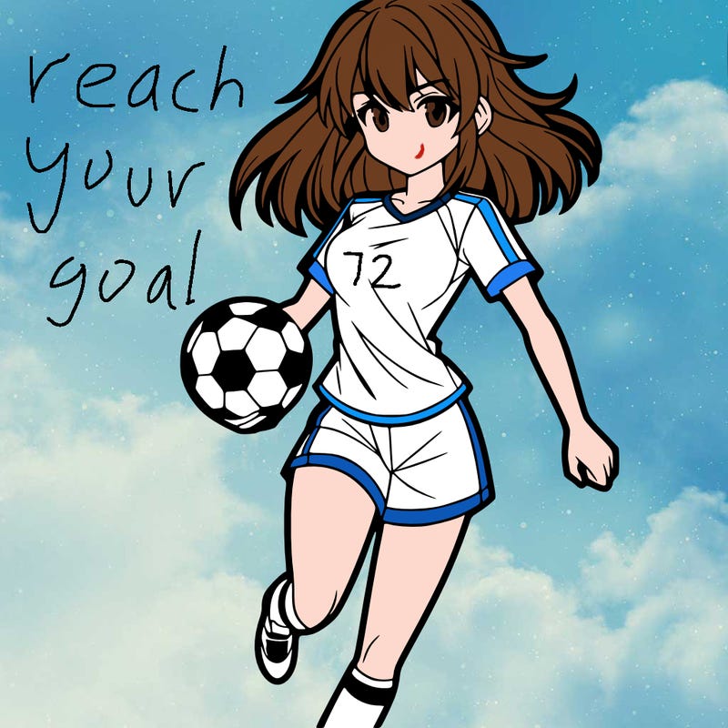 hot anime soccer girl