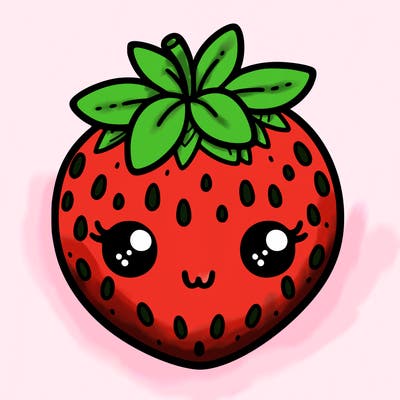 cute strawberry