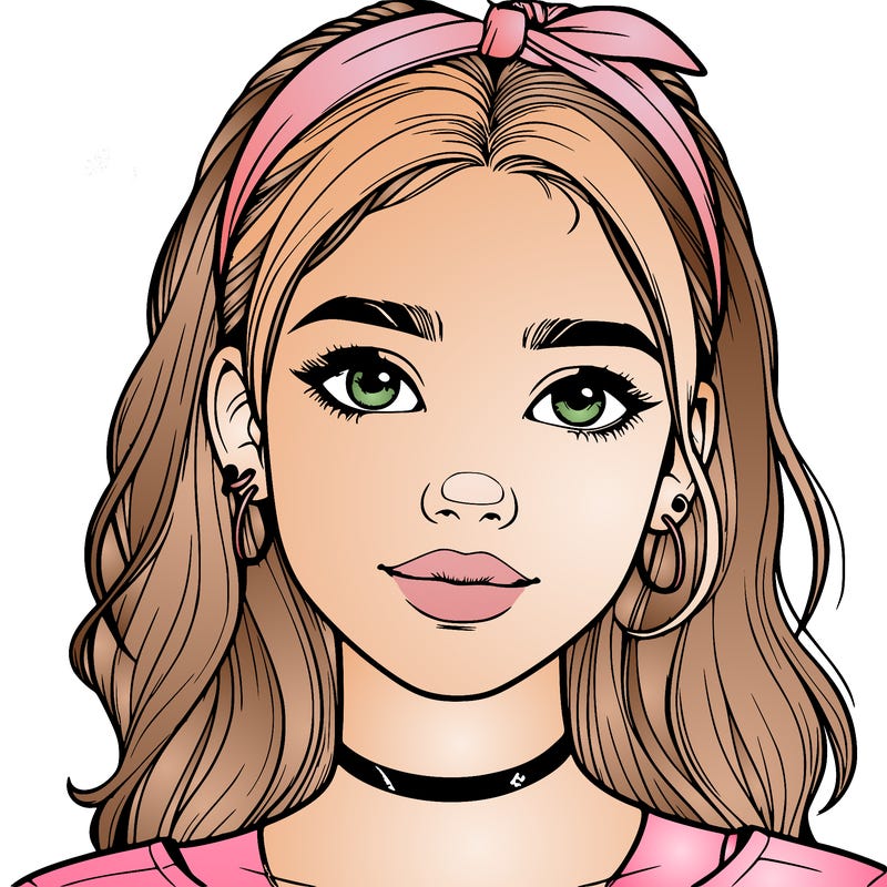 realistic teenage girl