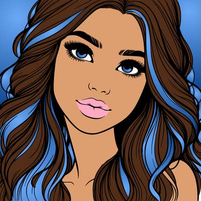 beautiful realistic girl