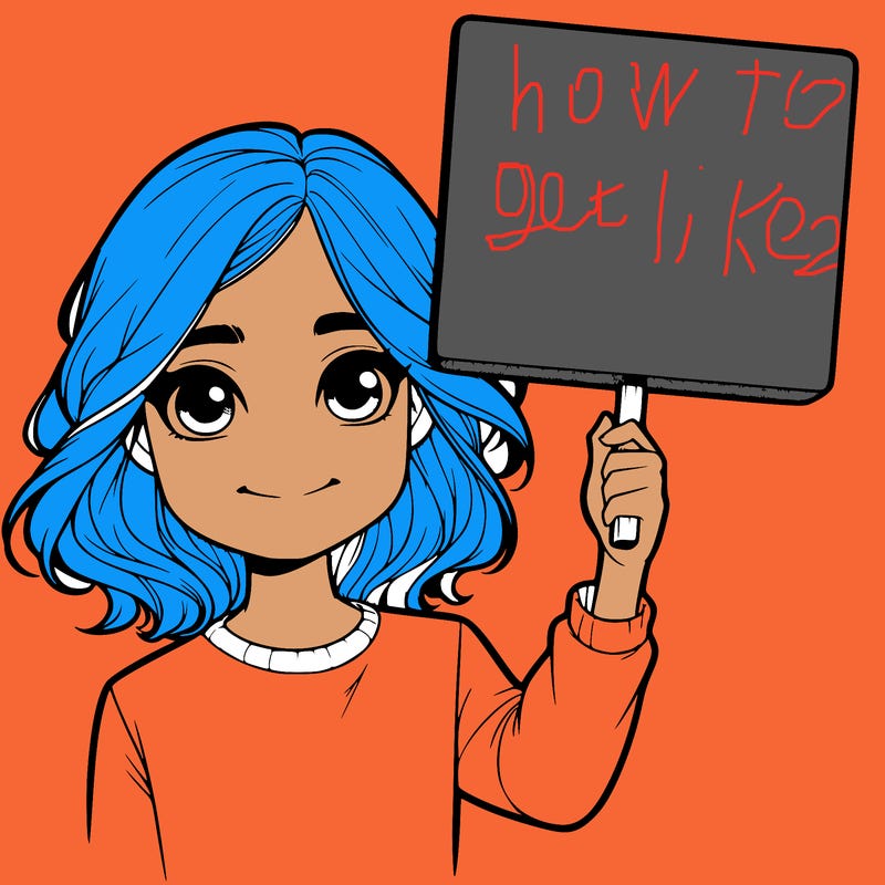 realistic girl holding up a sign