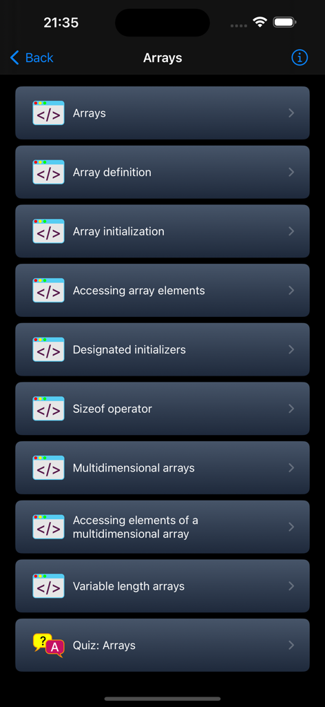 Learn C Language - Education App | MWM